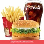 Calories In McDonald's Chicken Burger And Meal