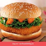 Calories In McSpicy Paneer Burger And Its Meal