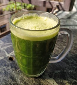Green juice: Weight loss drink in breakfast