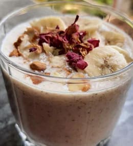 How To Make Banana Oats Smoothie For Weight Loss