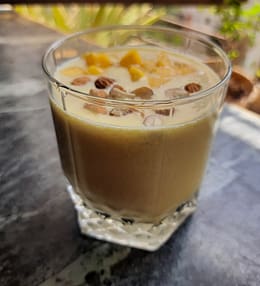 Mango oats smoothie for weight loss