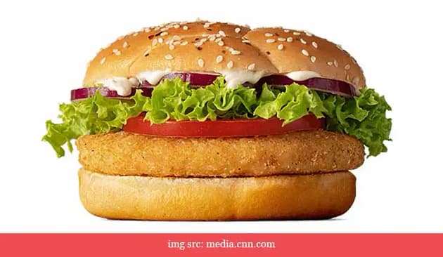 Calories In McVeggie Burger And Meal