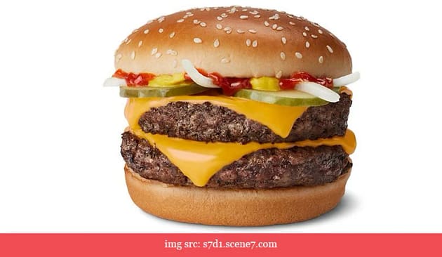 McDonald's Double Quarter Pounder With Cheese