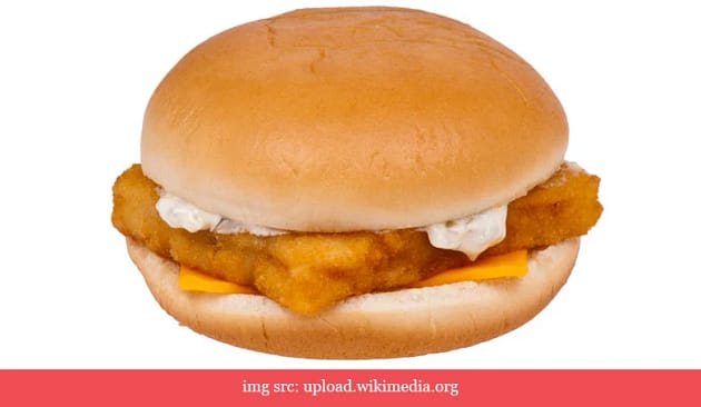 McDonald's FILLET-O-FISH Burger