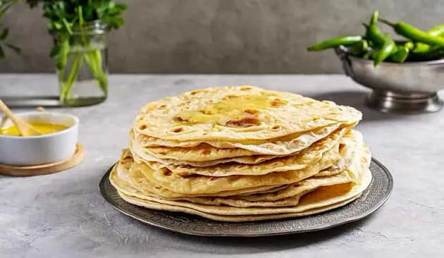 Calories In 5 Chapati With Ghee