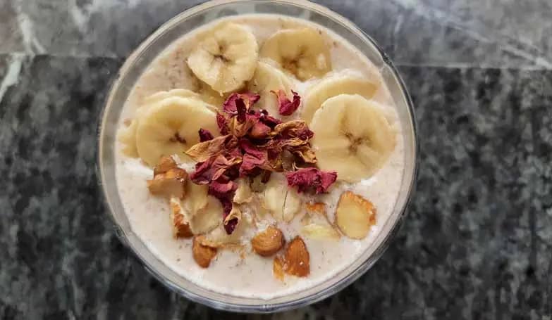 Banana Oats Smoothie For Weight Loss