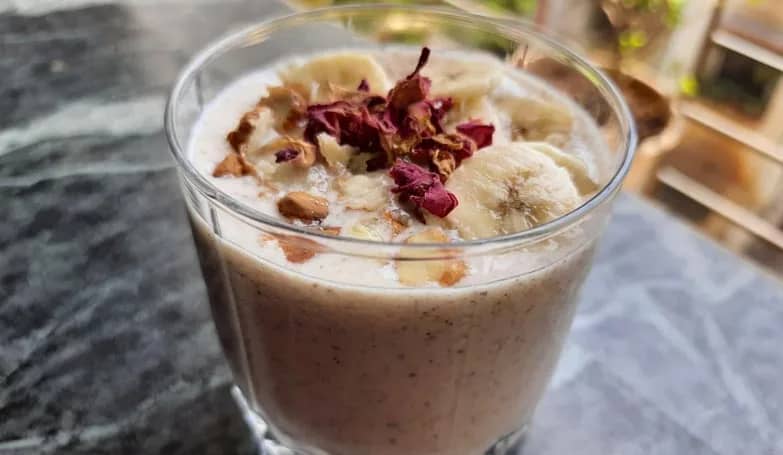 Banana Oats Smoothie For Weight Loss