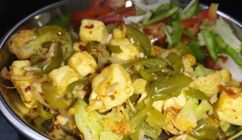 Stir fry paneer for weight loss