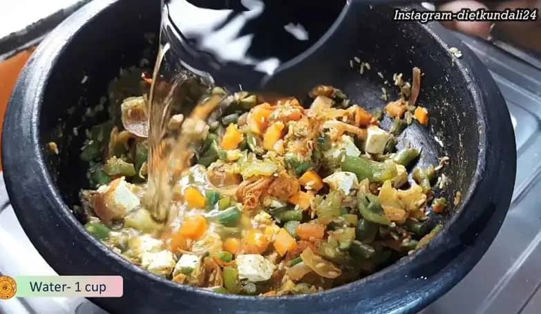 Vegetable Pulao Recipe – Healthiest Weight Loss Rice Recipe - Step-18