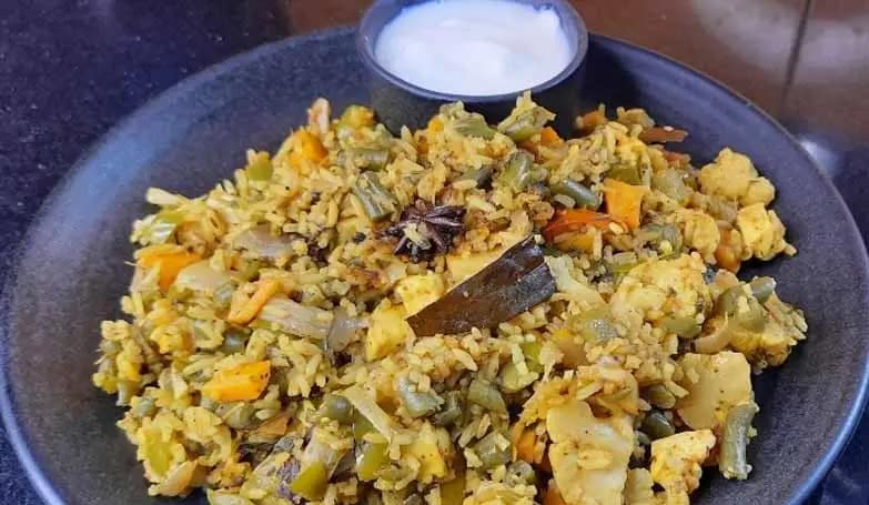 Vegetable Pulao Recipe – Healthiest Weight Loss Rice Recipe