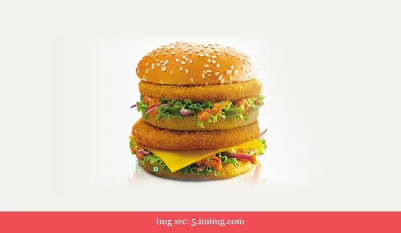 McDonald's Veg Maharaja Mac