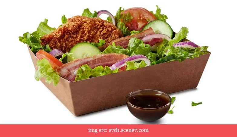 Calories In McDonald's Premium Bacon Ranch Salad With Crispy Chicken
