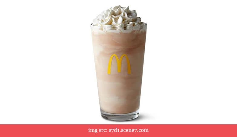 McDonald's Medium Chocolate McCafé Shake